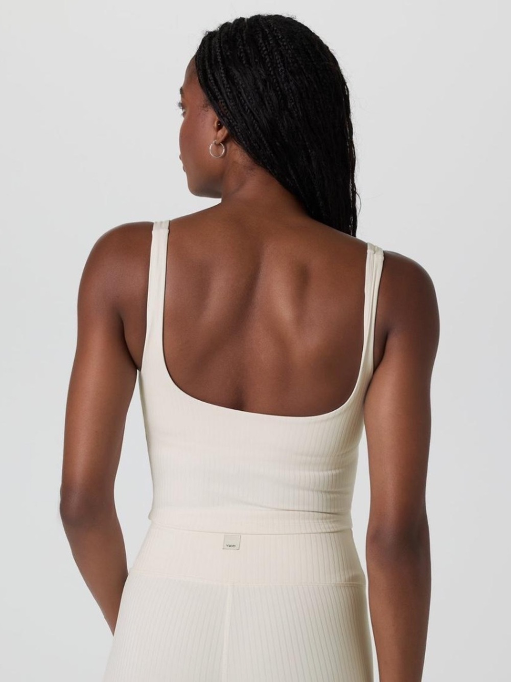 Vuori Inversion Rib Support Tank | Marshmellow | Medium - Picture 2 of 5